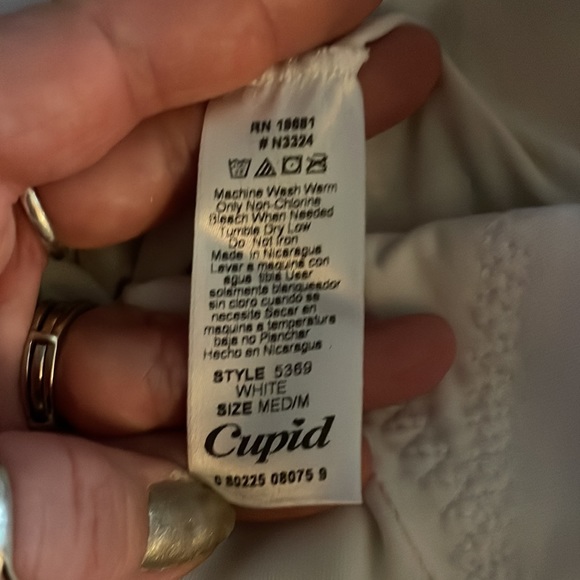 Vintage SHAPEWEAR by Cupid White Size Medium - Picture 10 of 11